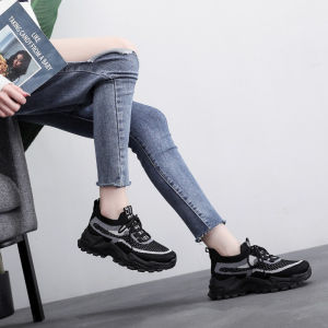 LFT SHOES Korean fashion style thick soles running sneakers summer breathable rubber shoes for teens women#WX289