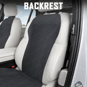 SG Car Seat Cover 3mm PU Leather Breathable Non Slip Full Set Backrest Front Rear Seat Protector Car Accessories
