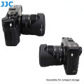 JJC 14/18-55 Reversible Lens Hood for Fujifilm Fujinon XF 18-55mm f/2.8-4 R LM OIS Lens & Fujinon XF 14mm f / 2.8 R Lens, Replace Fujifilm 14/18-55 Lens Hood on Fuji Fujifilm X-T5 XT4 XT3 XT2 XT30II XT30 XT20 XS10 XE3 XE2S XT1 Camera. 