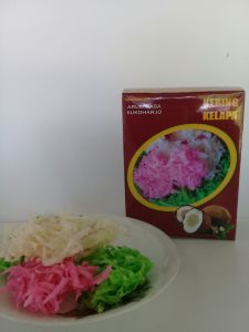 Ampyang kering kelapa kardus arum rasa manis gurih 200gr