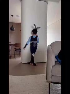 ชุดตำรวจจูดี้ แรบบิทจาก Zootopia สำหรับผู้หญิง เด็ก และผู้ชาย ชุดเล่นบทบาทสำหรับผู้ใหญ่