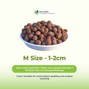 🔥Bonsai168🔥 4L/10L Hydro Stone Clay Pebbles LECA | Lightweight Expanded Clay Aggregate for Bonsai Hydroponics & Plants
