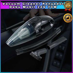 COD OTOHEROES Handheld Vacuum Cleaner Penyedot Debu Mobil 12V 70W 5.5KPA - CVC100 / vacum mini pembersih debu awet serbaguna mobil sofa daya hisap super kuat cela kecil elektrik tanpa kabel portable terbaru terlaris terbaik murah rekomended tren top viral