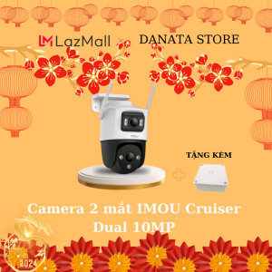 (BẢO HÀNH 24 THÁNG) Camera 2 mắt IMOU Cruiser Dual 10MP IPCxoay 360 độ đàm thoại 2 chiều và phát hiện AI
