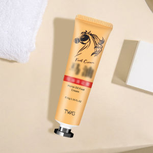 A.one 110g Horse Oil Foot Cream for Cracks and Dry Cracked Heel Cream Foot Care Crack Heel Callus Remover