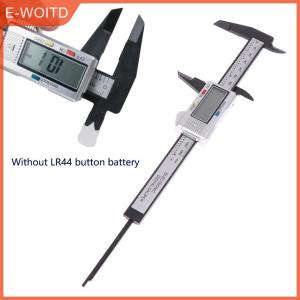 YINGRAN3 เครื่องมือวัดไมโครมิเตอร์ไม้บรรทัดดิจิตอล150มม. คาลิเปอร์คาร์บอนไฟเบอร์แบบดิจิทัล