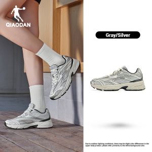 Qiaodan KY SE 3.0 Qiaodan Women Casual Shoes Mesh Breathable Dad Shoes Retro Running Shoes QXL042262408