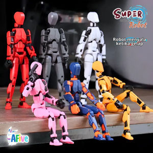 [AFive] Dummy Super Robot DIY Mainan Anak Laki Laki Latihan Kecerdasan Sensori Tangan Interaktif