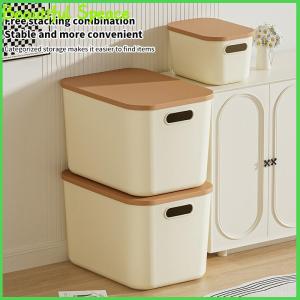 Beautiful Desk Sundries Storage Box With Lid Wardrobe Clothes Drawer Plastic Storage Basket Container Organizer For Cosmetics Small Things