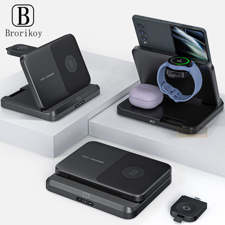 Galaxy Watch Samsung Fast Wireless Charger Stand Foldable Wireless