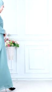 DRESS PAYET PREMIUM | GAMIS CERUTY BABY DOLL MIX TILE MOTIF