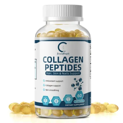 GPGP GreenPeople Multi Collagen Peptides (Loại I II III V X) -Collagen làm trắng và chống lão hóa - Vitamin C Axit hyaluronic Biotin