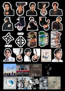 30 PCS K-POP AND P-POP STICKERS & CUSTOMIZED STICKERS