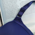 Plus Size Wireless Women Bra Cup C/D (#46-52) Soft Cotton Thin Sponge High Durable Strectable Inner (Tessa #2138). 
