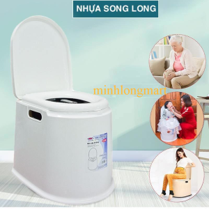 [ FREESHIP ]   Bồn cầu di động Bô vệ sinh trong nhà cho người già bà bầu trẻ em B088