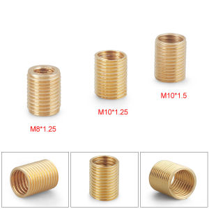 Car modification gear shift head thread adapter Connection conversion copper connector is suitable for M12*1.25