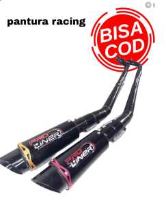 KNALPOT RACING PROLINER HITAM UNIVERSAL JUPITER Z JUPITER Z1 JUPITER ROBOT JUPITER BURHAN JUPITER SALIB VEGA R/ZR NEW REVO LAMA BLADE 110 SHOGUN 110 SMASH SUPRA X LAMA SUPRA X110