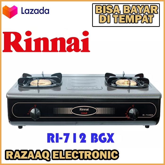 Ri 712bgx Rinnai 712 RINNAI RI 712 BGX Kompor Gas Tungku Api
