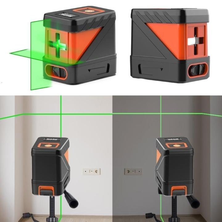 Self Levelling Alignment Tool Mini 2 Lines Level Three-Plane Green ...