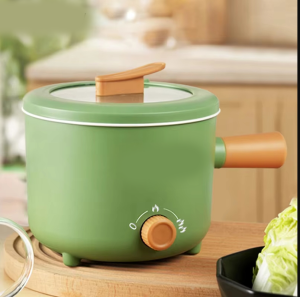 220V 1.8L Multifunction Cooker Household Single/Double Layer Hot Pot Mini Electric Cooking Machine Non-stick Pan Pots