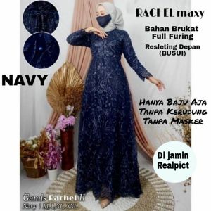 AMIRA MAXI DRESS FULL BRUKAT/GAUN PESTA/GAMIS BRUKAT TILE/GAMIS MUSLIM/GAMIS PESTA/BAJU KONDANGAN/DRESS TERBARU/BUSUI FRIENDLY/COD
