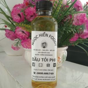 Dầu tỏi phi thơm lừng nhà làm đảm bảo sạch sẽ thơm ngon 1 chai 300ml NGỌC HIỂN FOODS