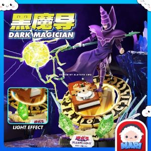 AREA-X Block AB0040 LED Dark Magician Yu-Gi-Oh Cartoon Gift Decoration Building Brick Toy Boy Girl 游戏王 黑魔导