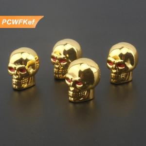 【PCWFKef】 กะโหลกวาล์วหมวก ABS ปลั๊กล้อรถสำหรับล้อแม็กวาล์ว CAP Auto Valve ฝาครอบหัวนมสำหรับรถยนต์รถจักรยานยนต์จักรยาน