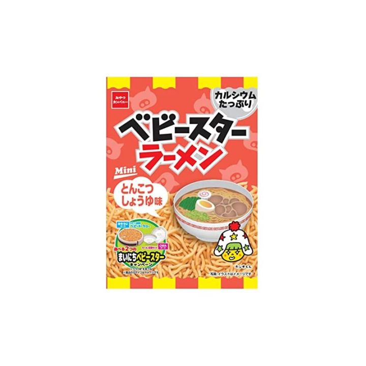 [Japan Products] Oyatsu Company Baby Star Ramen Pork Soy Sauce Flavor