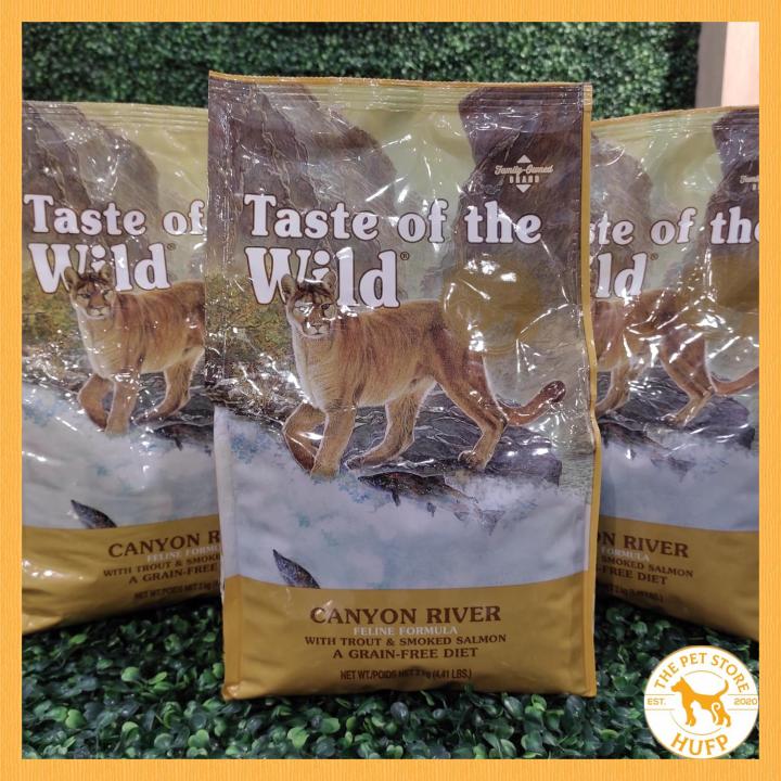 Taste of The Wild TOTW Canyon River Feline Cat Food 2kg 7kg Lazada