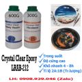 KEO EPOXY NHANH KHÔ TRONG SUỐT ĐỔ MẶT BÀN, ĐÚC NHỰA, ĐỒNG HỒ DECOR, PHỦ SÀN 3D, VẼ CÁ, HANDMADE. 