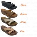 SUMIKA Wedges Sandals Women Flip Flops Sandals / Wedges Women Sandel Perempuan / Flip Flops Wedges 55-1172. 