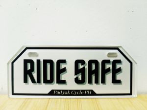 Acrylic Glass High Quality Waterproof Mountain Road MTB Bike Plate v.2