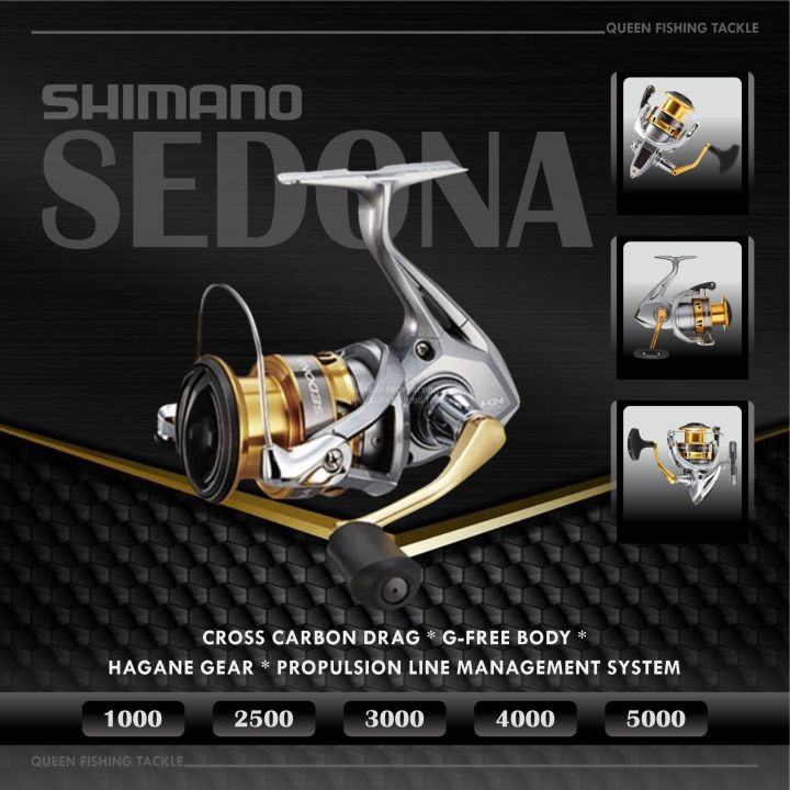 REEL SHIMANO SEDONA 1000 / 2500 / 3000 / 4000 / 5000