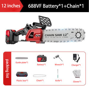 12/16 inches Brushless Cordless mini Chainsaw high-power Electric Portable Rechargeable Wood Cutting