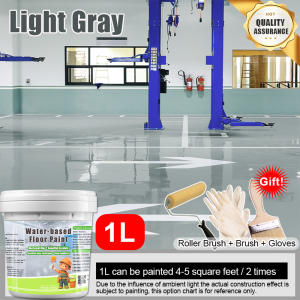 3 in1 epoxy floor paint epoxy floor coating expoxy floor paint toilet floor epoxy paint for floor bathroom tile paint Fast drying in 2 hours 1000G 地坪漆