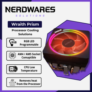NerdWares Solutions AMD Ryzen 5 5500 6 Cores 12 Threads AM4 CPU Socket Gaming Desktop Processor
