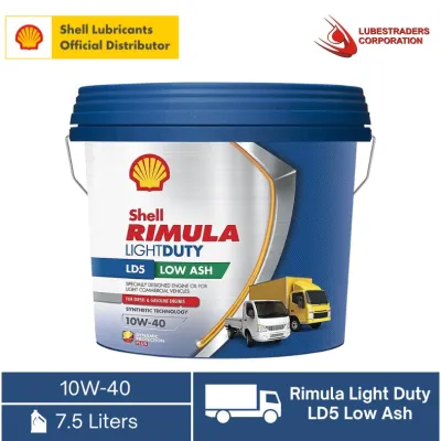 Shell Rimula Light Duty LD5 10W-40 - 7.5L