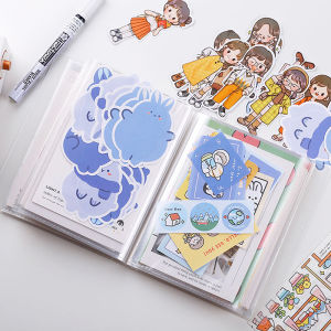 [Habilulu] 40 Pages A6 Postcards Pocket Storage Book Transparent Home Picture Album