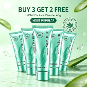 LYDIMOON Aloe Vera Moisturizing Gel soothes the skin skin care essence removes acne and moisturizes the skin moisturizing and refreshing natural plant ingredients