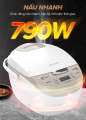 [Hàng mới về 2023] Nồi Cơm Điện Tử Sharp KS-COM191EV-WH 1.8L [8 Chức năng nấu, Màn hình LED, Lòng nồi 3 lớp] - Hàng Chính Hãng Uy Tín Bảo Hành 12 tháng. 