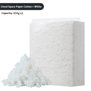 【SG SELLER】Hamster Bedding Dust-free Water-absorbing and deodorizing Cloud Space Paper Cotton (450gm/4.5L)