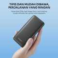 Robot PowerBank 10000mAh RT12 Dual Input Port Type C & Micro USB ORIGINAL Garansi Resmi 1 Tahun / PB ROBOT ORIGINAL 10.000mAH. 