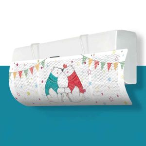 Tắm Chắn Gió Điều Hòa Cao Cấp Hòa Xoay 180 Độ Điều Chỉnh Kích Thước Tùy Ý Tấm Chắn Máy Lạnh Đảo Hướng Gió