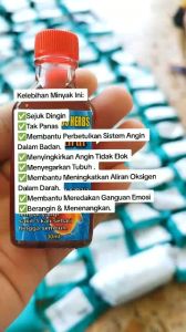 Minyak Urut Angin Medu Gastrik Al Firdaus Herbs 30 MLMild and effective