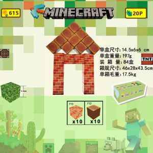2.5cm Game Super Mario Bros. DIY Set Ore Merchandise Magnet Toy Mine Assembling Magnetic Cube MC Building Blocks Childrens Educational Model Gift Building