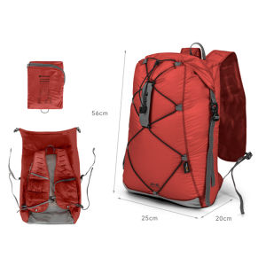 KKN 20-26L Outdoor Hiking Backpack 155g Hiking Silicon Anti Splashing Lightweight Foldable Large Capacity Backpack