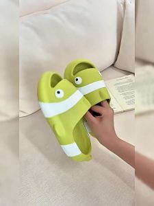 [Free Shipping] Cartoon Eva Slippers For Women Summer Thick-Soled Clownfish Sandals Indoor And Outdoor Home Slippers MenS And Parent-Child Styles