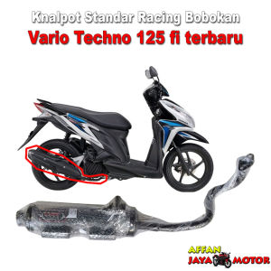 98 Knalpot Standar Racing Bobokan Vario Techno 125 fi SUARA ADEM