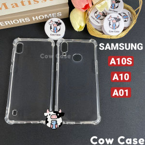 Ốp lưng Samsung A10 A10s chống sốc silicon dẻo trong Cowcase | Vỏ điện thoại ss galaxy silicon dẻo